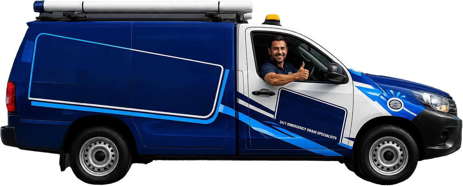 Harrington Park Blocked Drains service van
